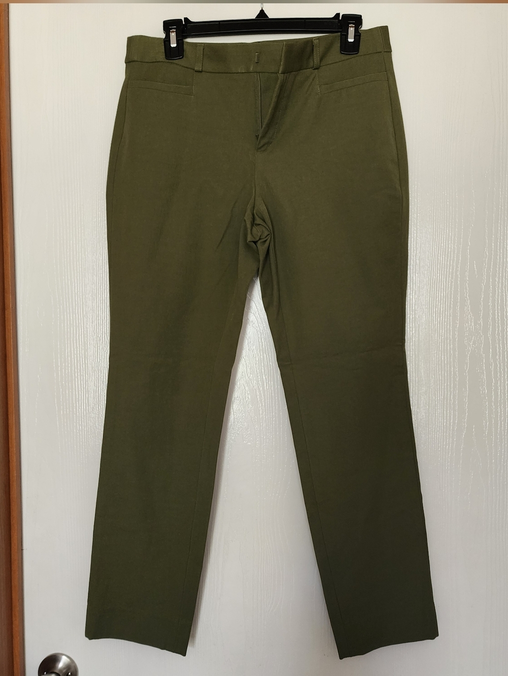 Banana Republic Olive Green Sloan Curvy Fit Ankle Pants Size 6 NWOT